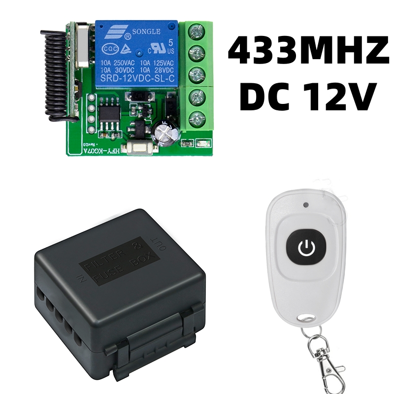 Diy Home Automation Controller - 433MHz DIY przełącznik bezprzewodowy DC 12V