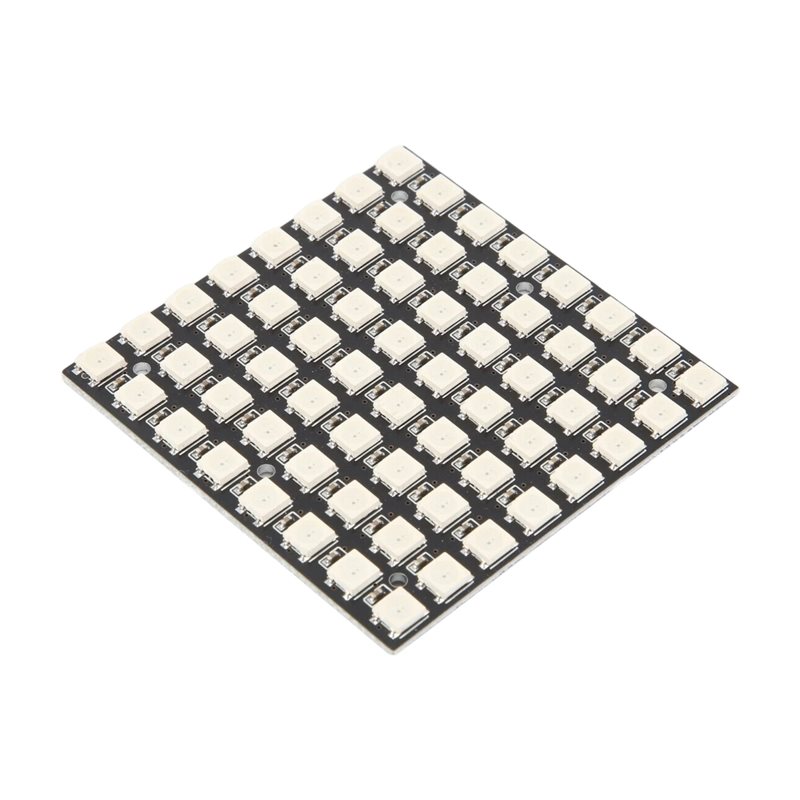 Rgb Led Matrix 8X8 - AT82-WS2812 LED 5050 RGB 8X8 Matryca