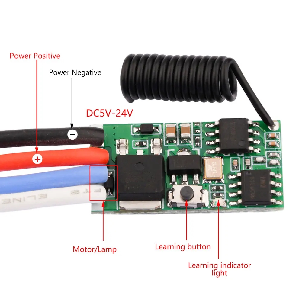 433Mhz Receiver Module - Moduł odbiornika bezprzewodowego zdalnego sterowania RF