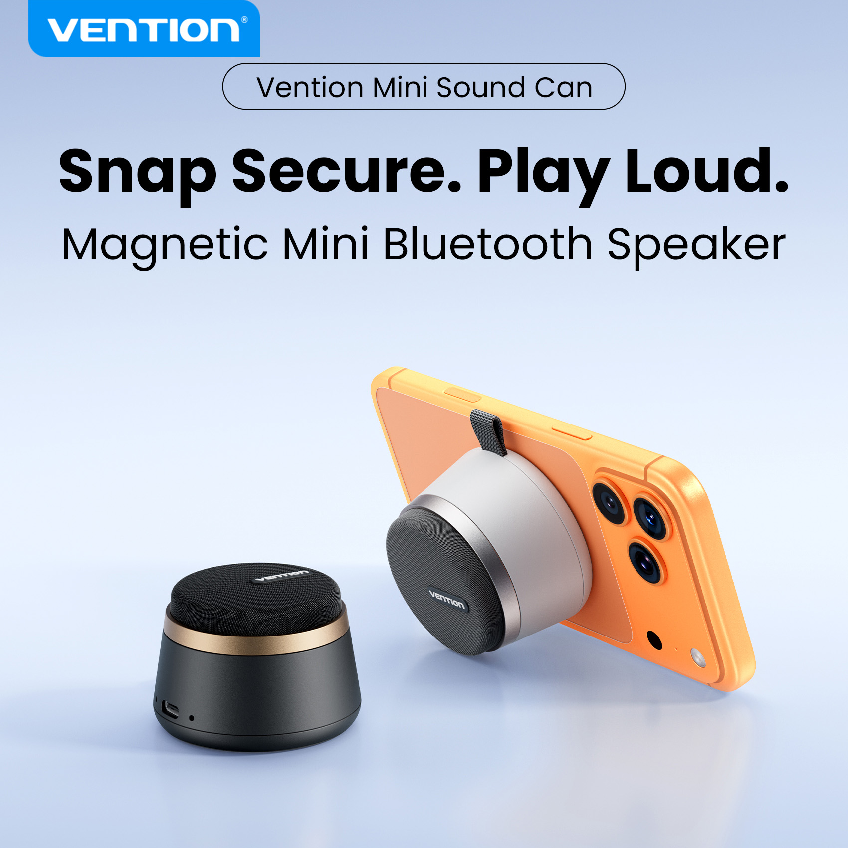 Google Speaker Nest Mini - Vention Magnetyczny Przenośny Głośnik Bluetooth IPX6