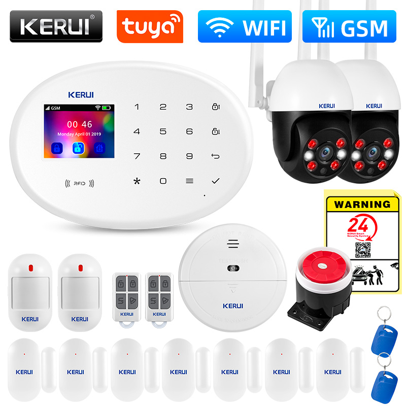 Smart Home Automation Diy - KERUI W202 WIFI zestaw alarmowy GSM