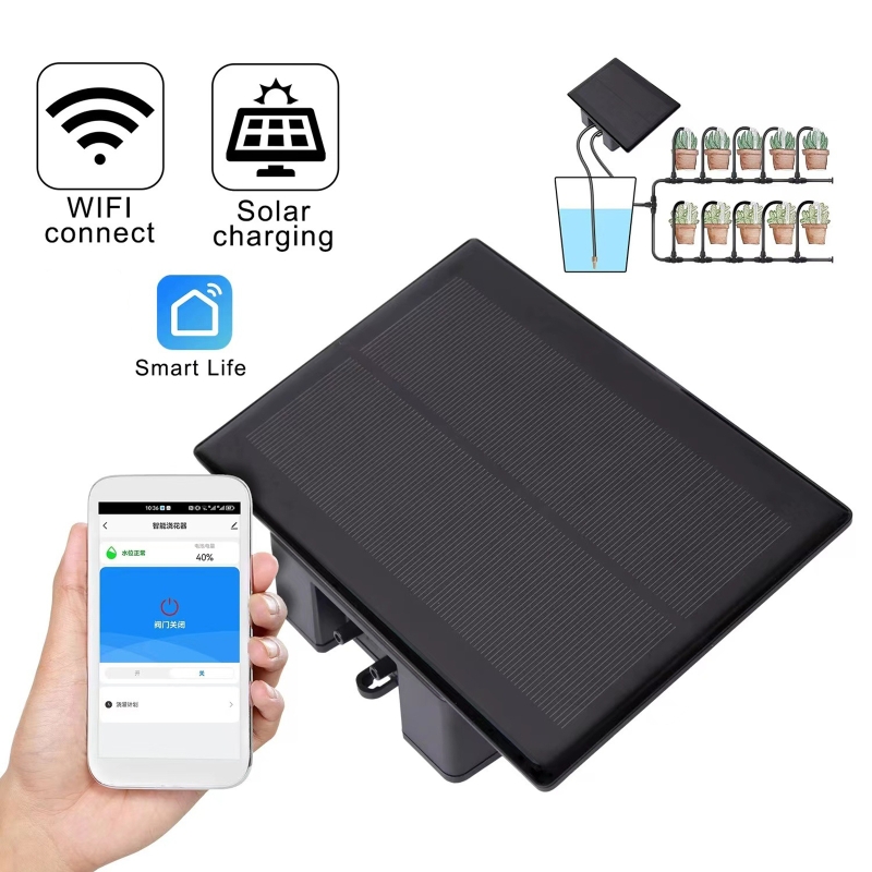 Smart Home Automation Diy - Zestaw automatycznej nawadniarki WIFI Solar Aplikacja