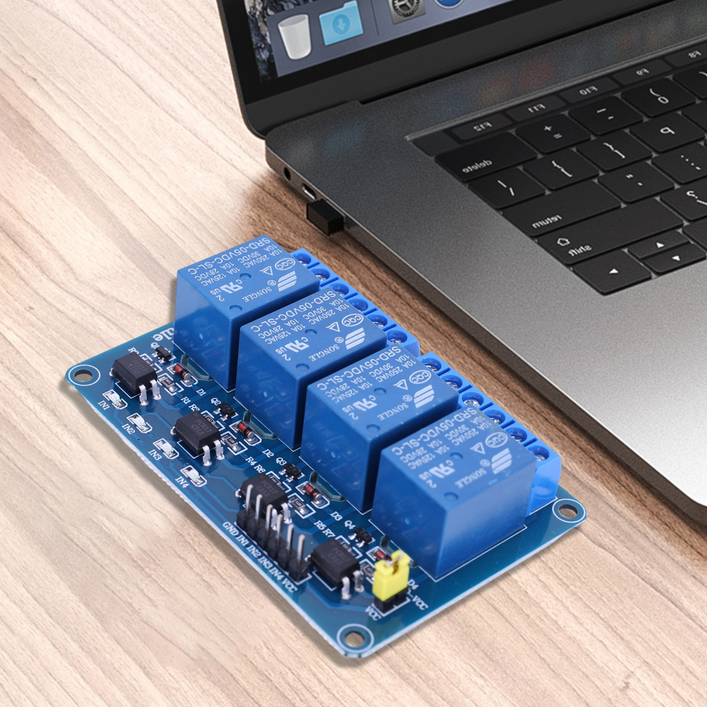 Płytka przekaźnikowa 4-kanałow – Home Automation Arduino recenzja i cena