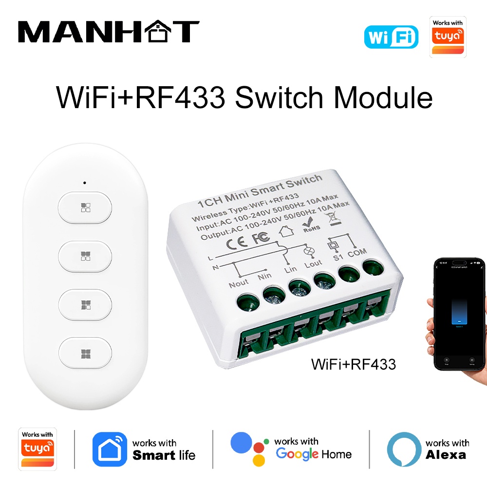 Inteligentne przełączniki świa – Smart Home Automation Diy recenzja i cena