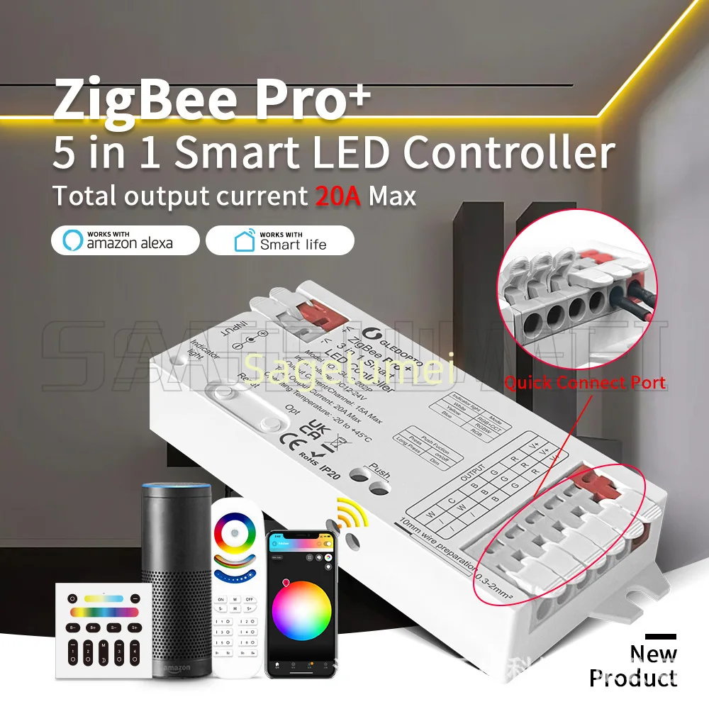 GLEDOPTO GL-C-201P/202P/203/60 – Zigbee Coordinator Stick recenzja i cena