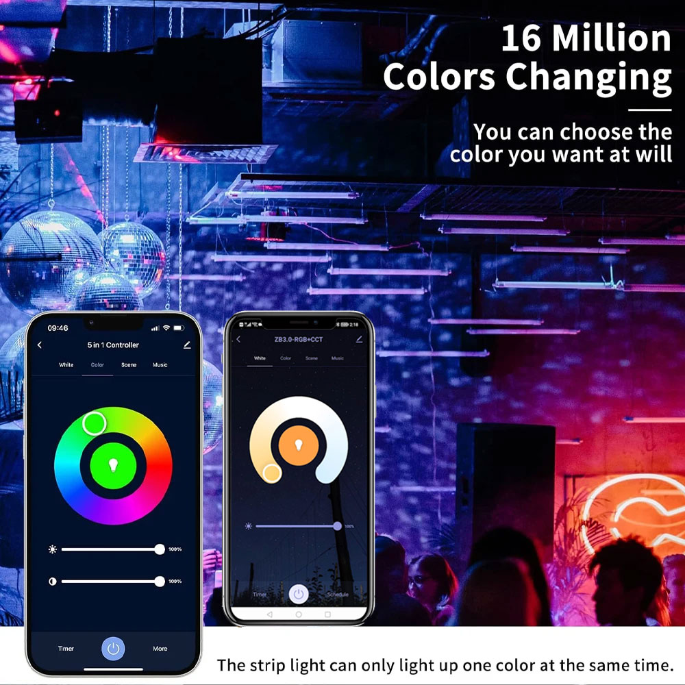 Taśma LED COB RGB+CCT Tuya Zig – Zigbee Coordinator Stick recenzja i cena