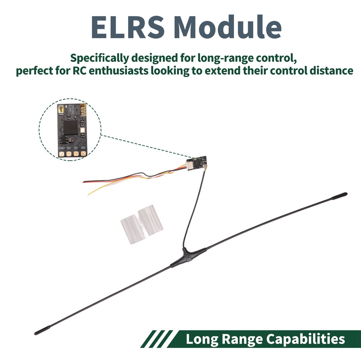 Moduł Nano Odbiornika ELRS 433 – 433Mhz Receiver Module recenzja i cena