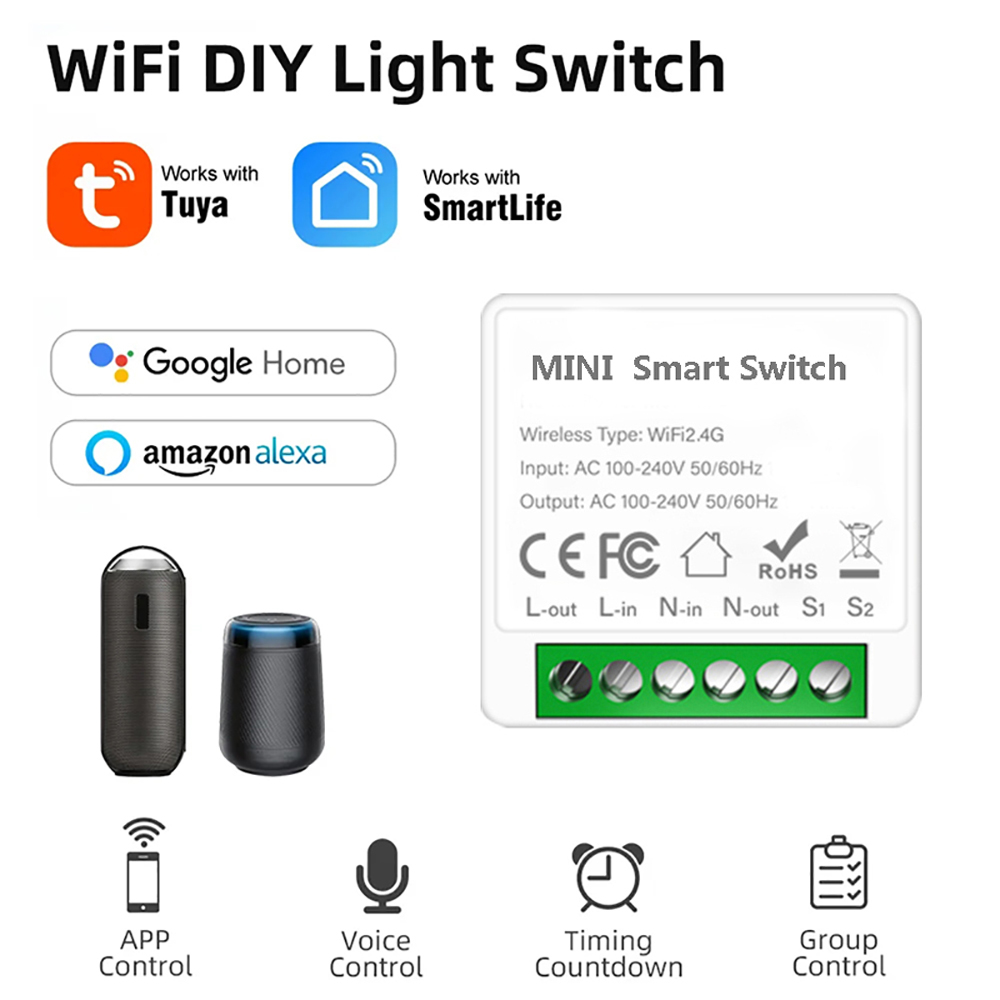 2 Way Control Tuya Mini 16A Wi – Diy Home Automation Controller recenzja i cena