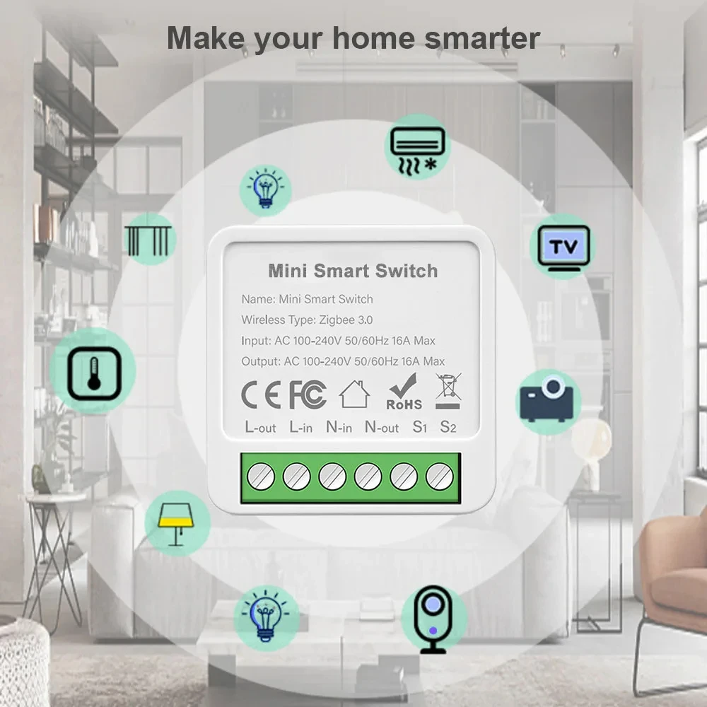 Mini Przełącznik Inteligentny  – Smart Home Automation Diy recenzja i cena