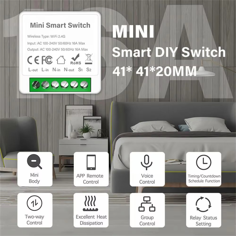 Miniaturowy inteligentny przeł – Smart Home Automation Diy recenzja i cena