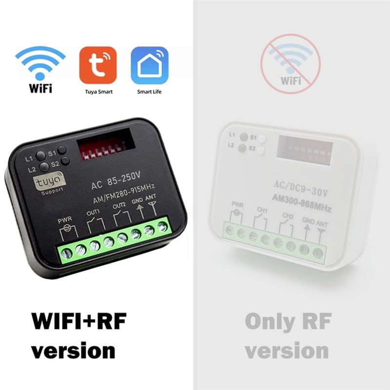 3CGRO-For RX MULTI Tuya Wifi I – 433Mhz Receiver Module recenzja i cena