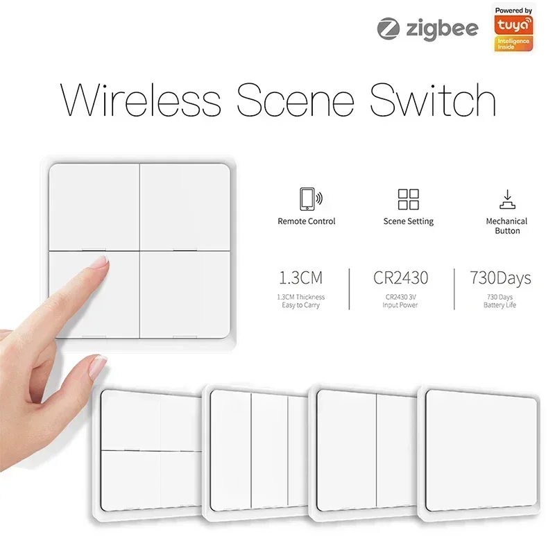 ZigBee bezprzewodowy 4 Gang 12 – Home Automation Ideas recenzja i cena