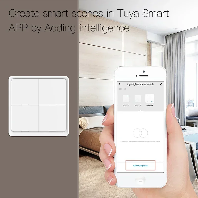 ZigBee bezprzewodowy 4 Gang 12 – Home Automation Ideas recenzja i cena