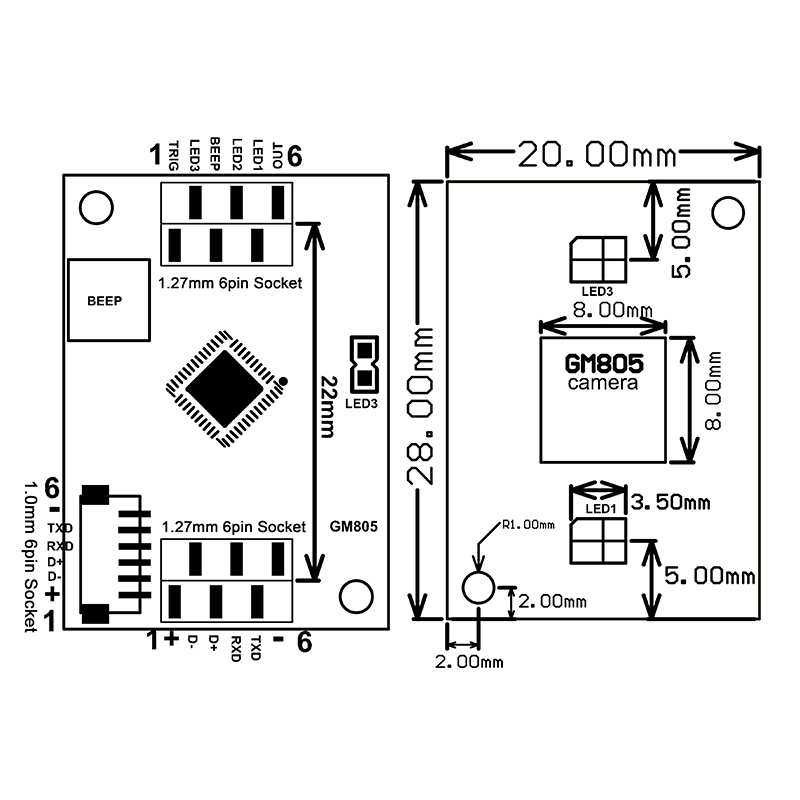 Seria GM805 UART USB DC5V modu – Home Automation Arduino recenzja i cena