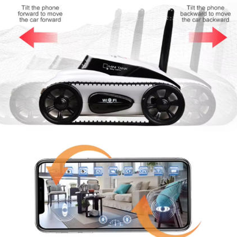 Samochód Robot z Kamerą HD, St – Home Automation Tutorial recenzja i cena