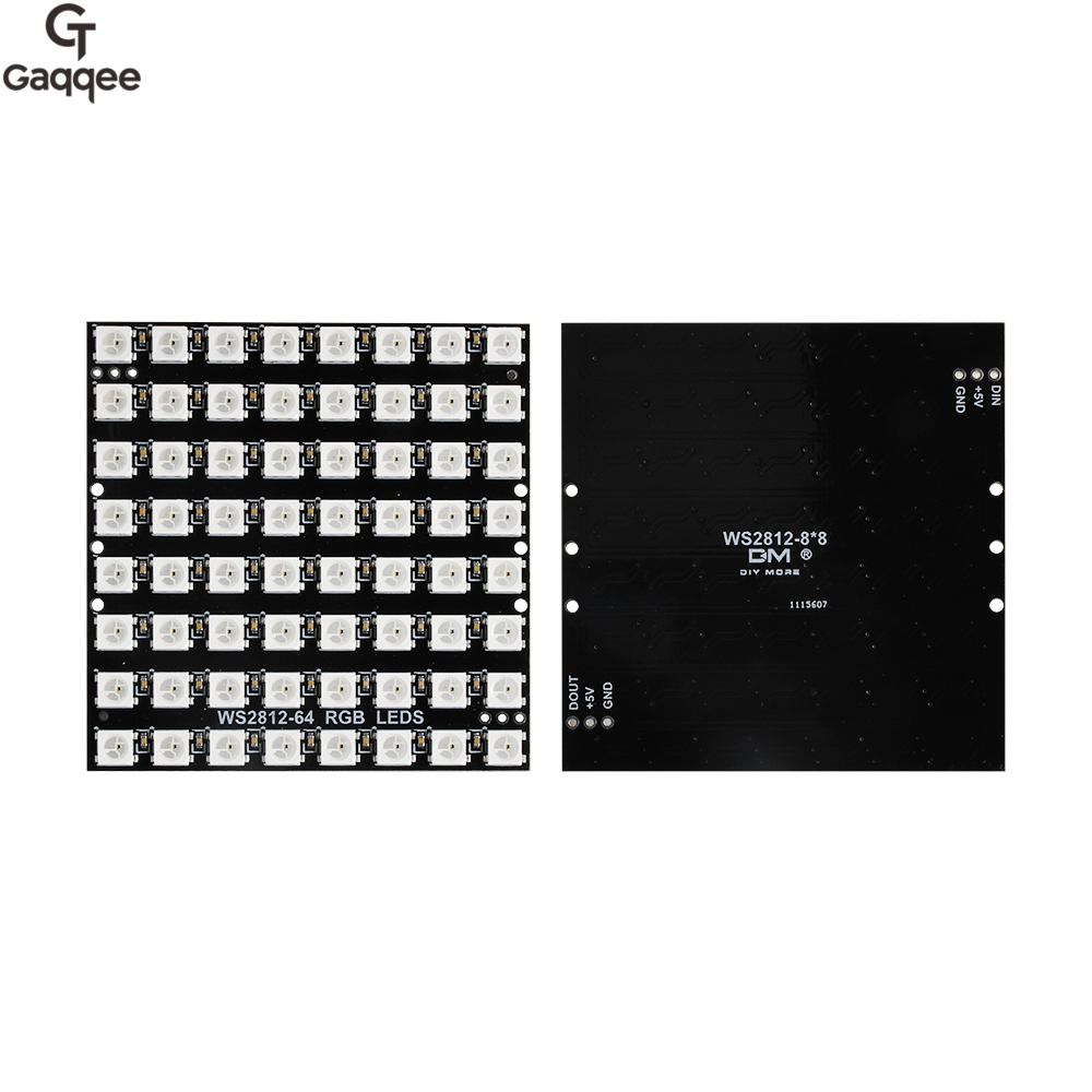 Moduł matrycy LED WS2812 LED 5 – Rgb Led Matrix 8X8 recenzja i cena