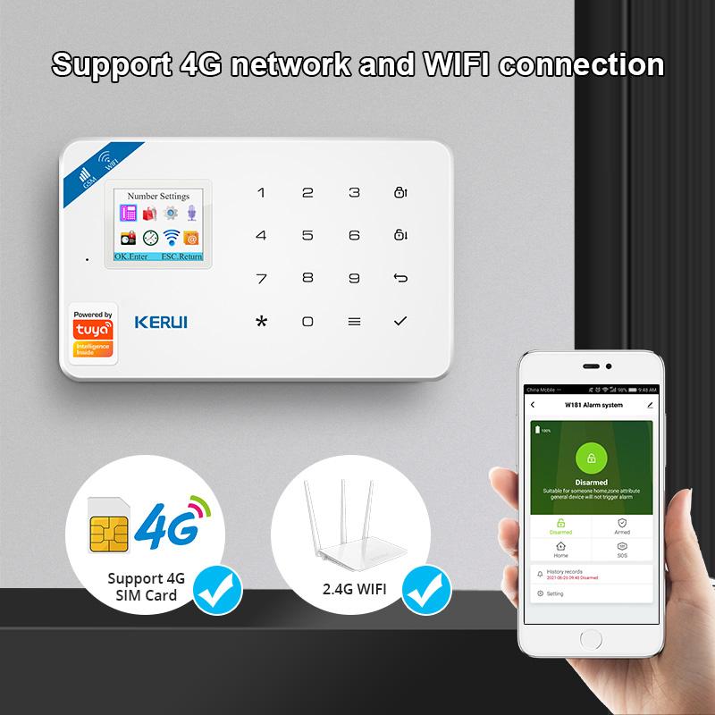 KERUI Security Alarm System Ki – Smart Home Automation Diy recenzja i cena