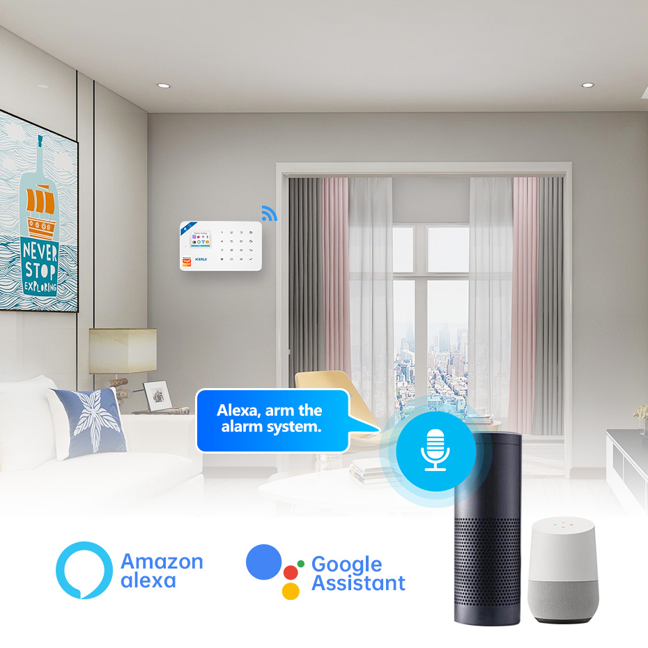 KERUI Security Alarm System Ki – Smart Home Automation Diy recenzja i cena